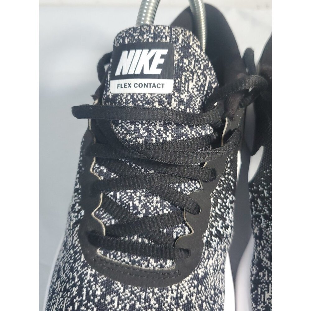 Nike Flex Contact Sneakers Women's Size 8.5 Black White 908995-002 - Picture 5 of 14
